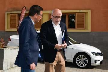 Visita institucional del Cabildo a Valsequillo (Foto TA)